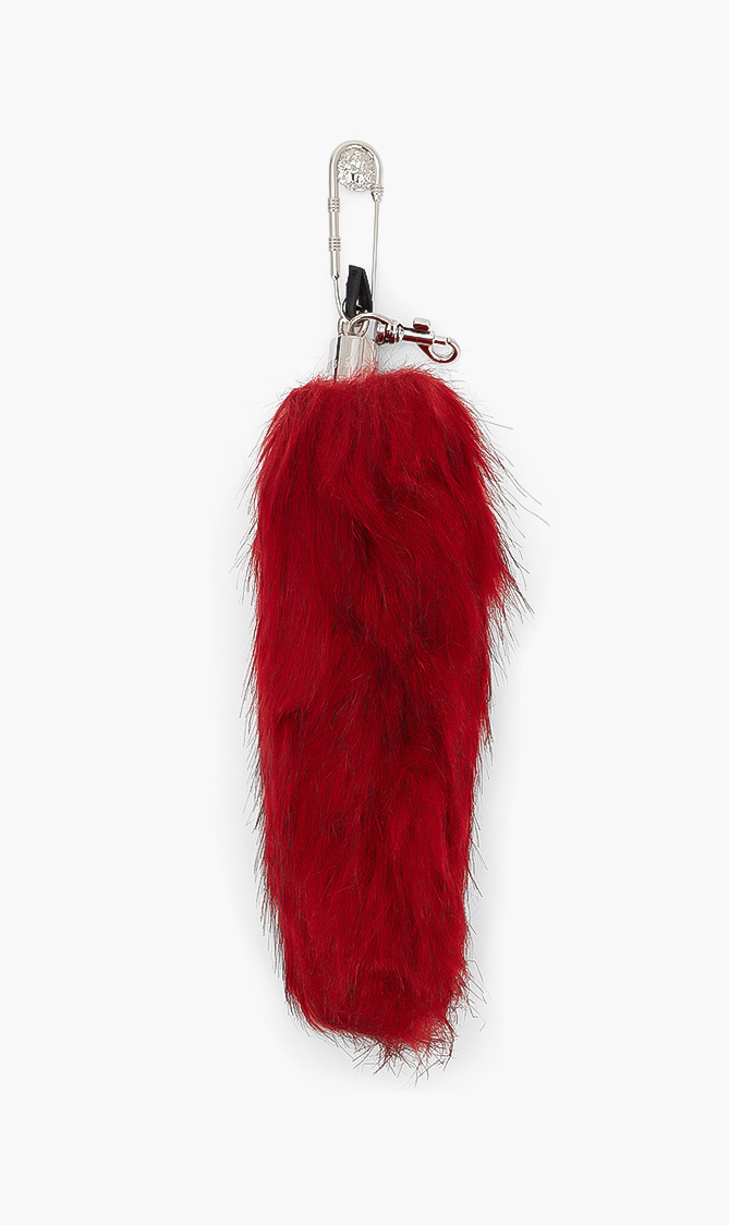 

VERSACE Versus Fur Bag Charm