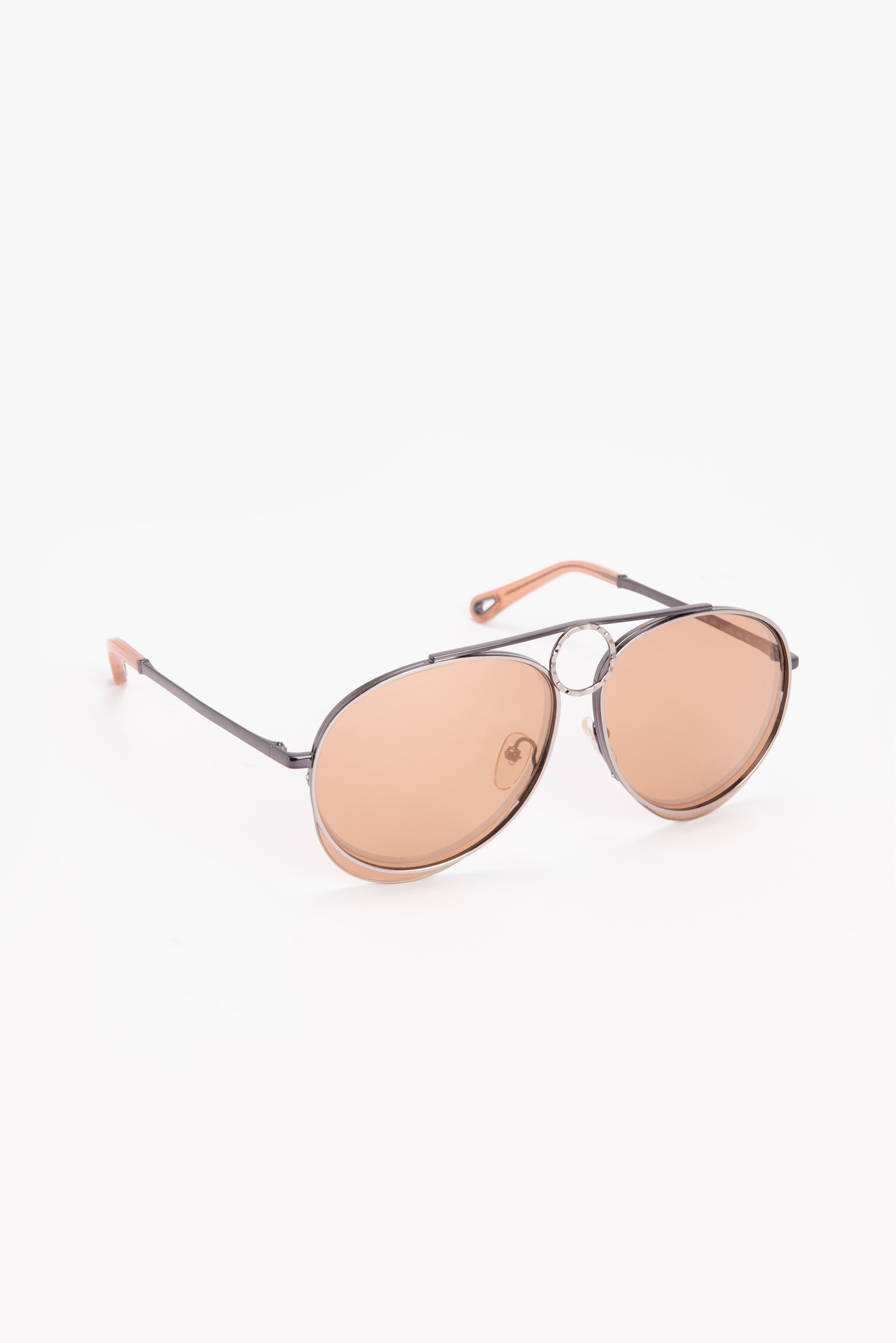 

Chloe Aviator With Keyhole Bridge Sunglasses