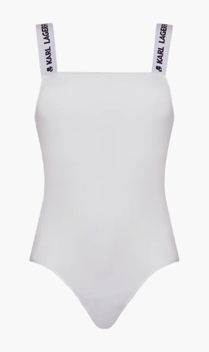

Karl Lagerfeld White Logo Body for Women | The Deal Outlet