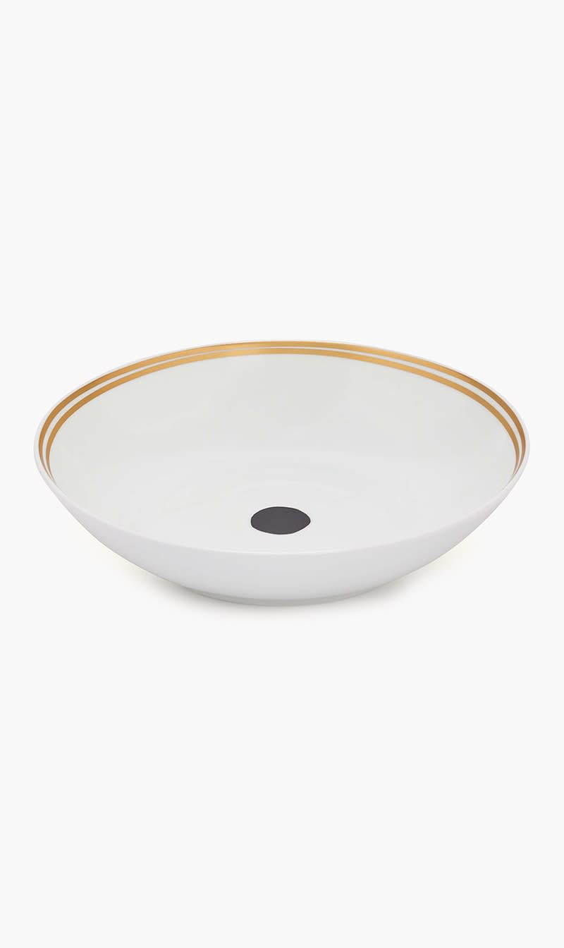 

Bernardaud Black Aboro Soup Plate Round Black 19cm | The Deal Outlet