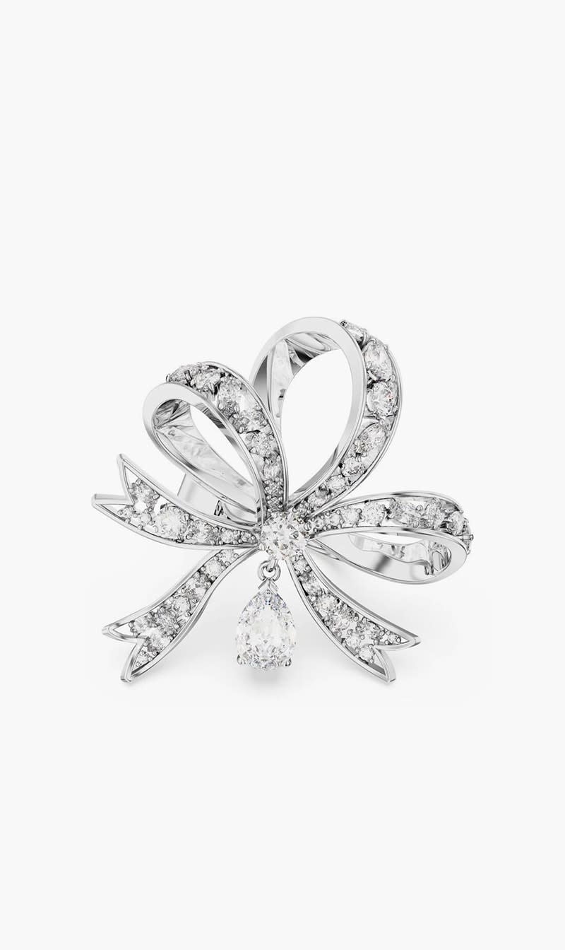 

Swarovski Silver Volta Cocktail Ring for Women | The Deal Outlet