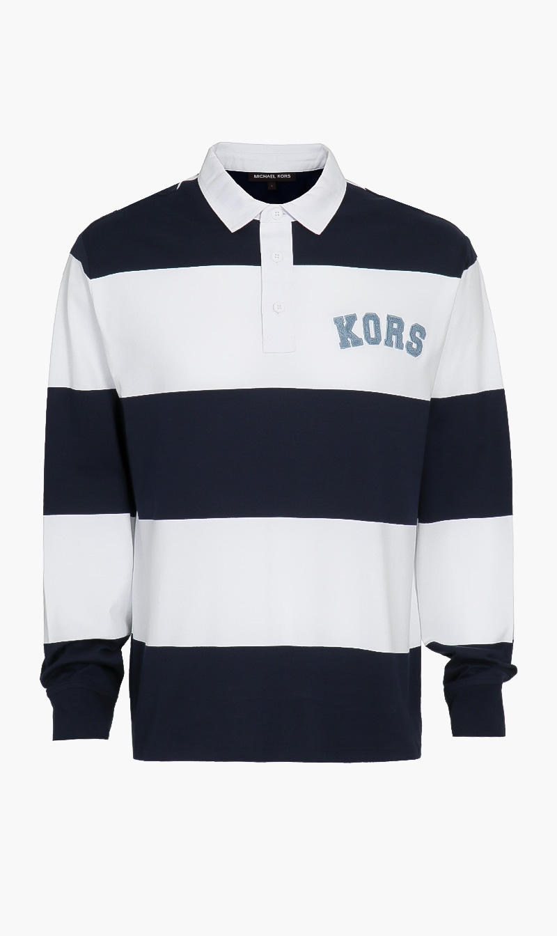 

Michael Kors Black Long Sleeves Polo Shirt for Men | The Deal Outlet