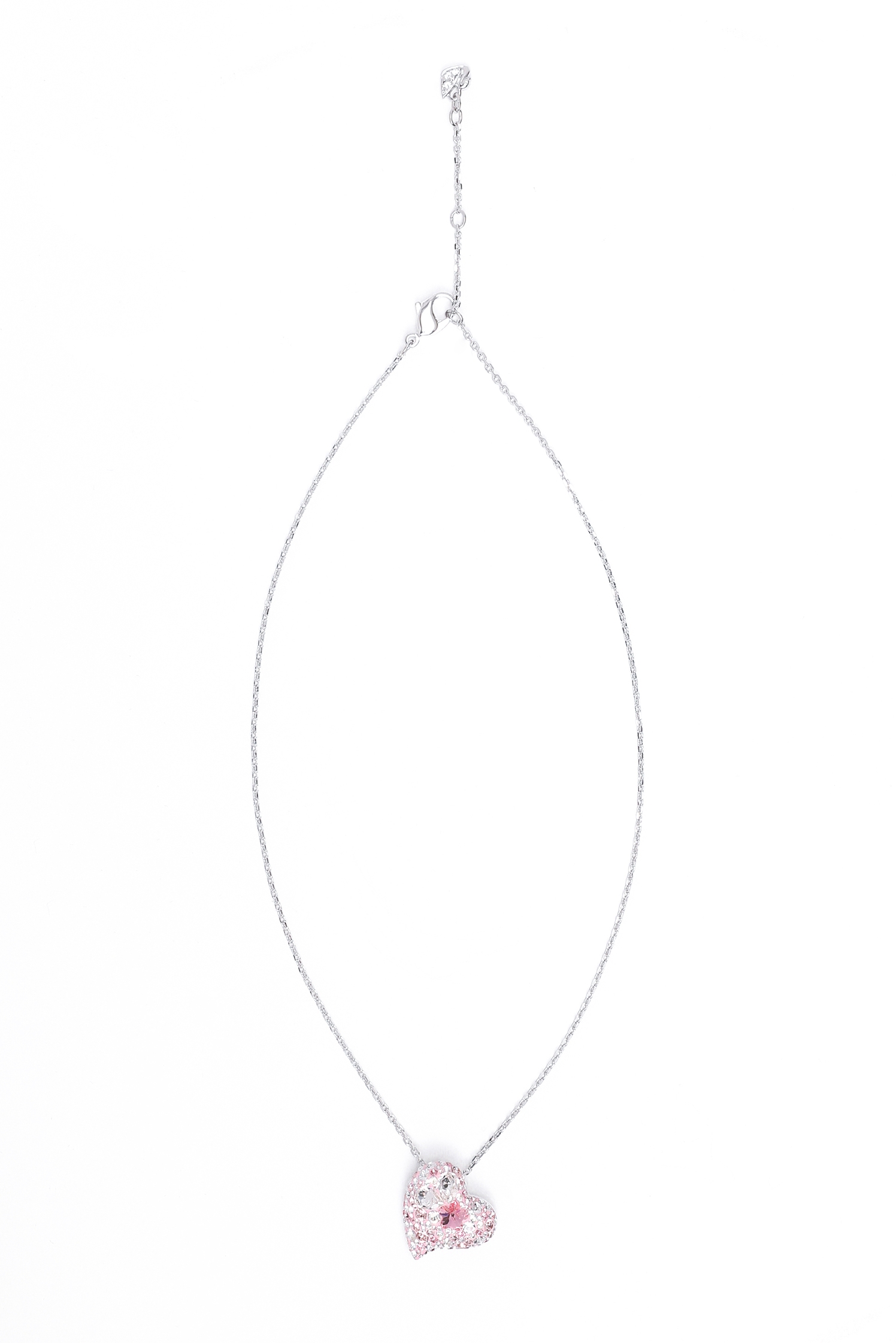 

SWAROVSKI Pink Crystal Heart Pendant Necklace