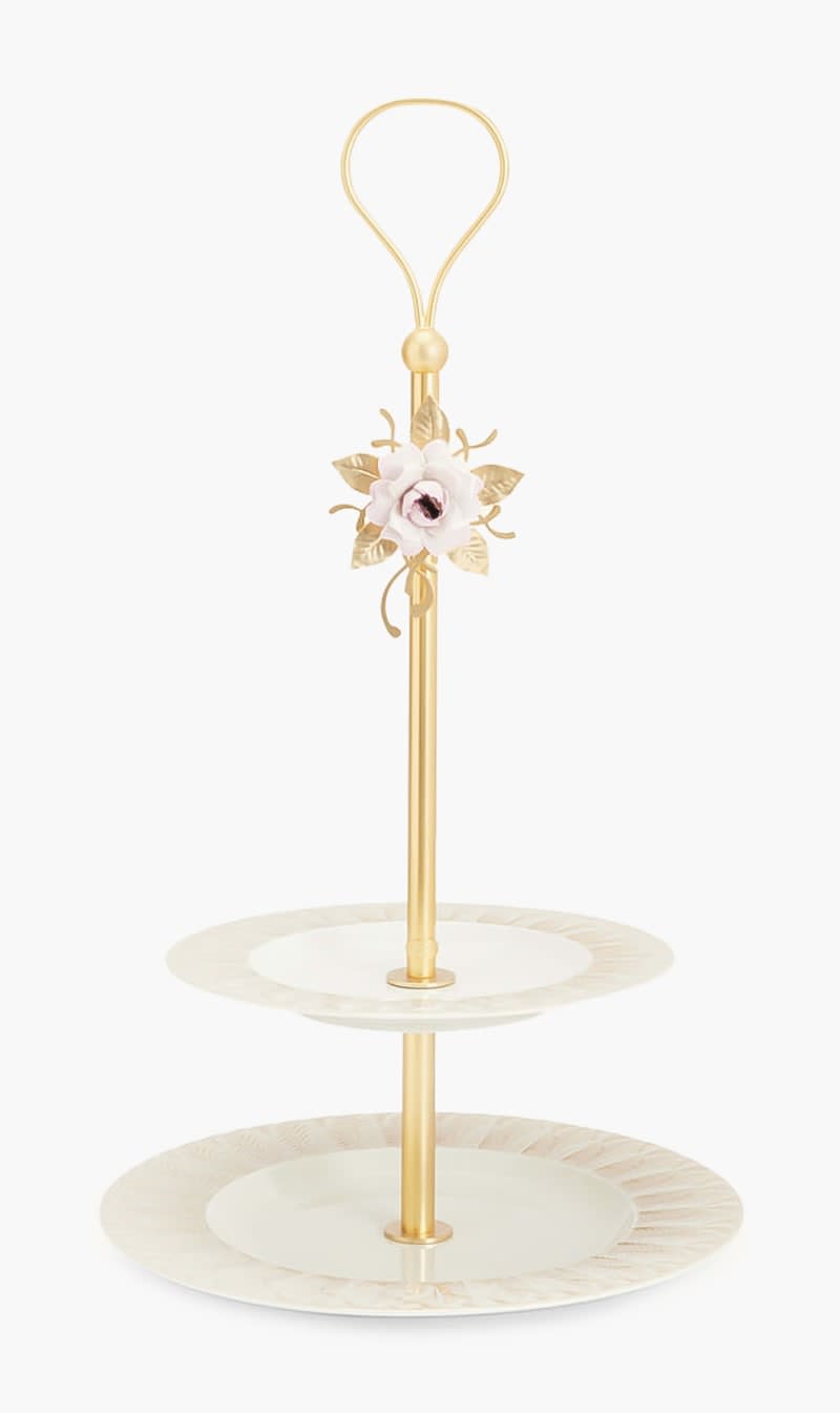 

Villari Others Peacock Extravaganza Cake Stand Gold | The Deal Outlet