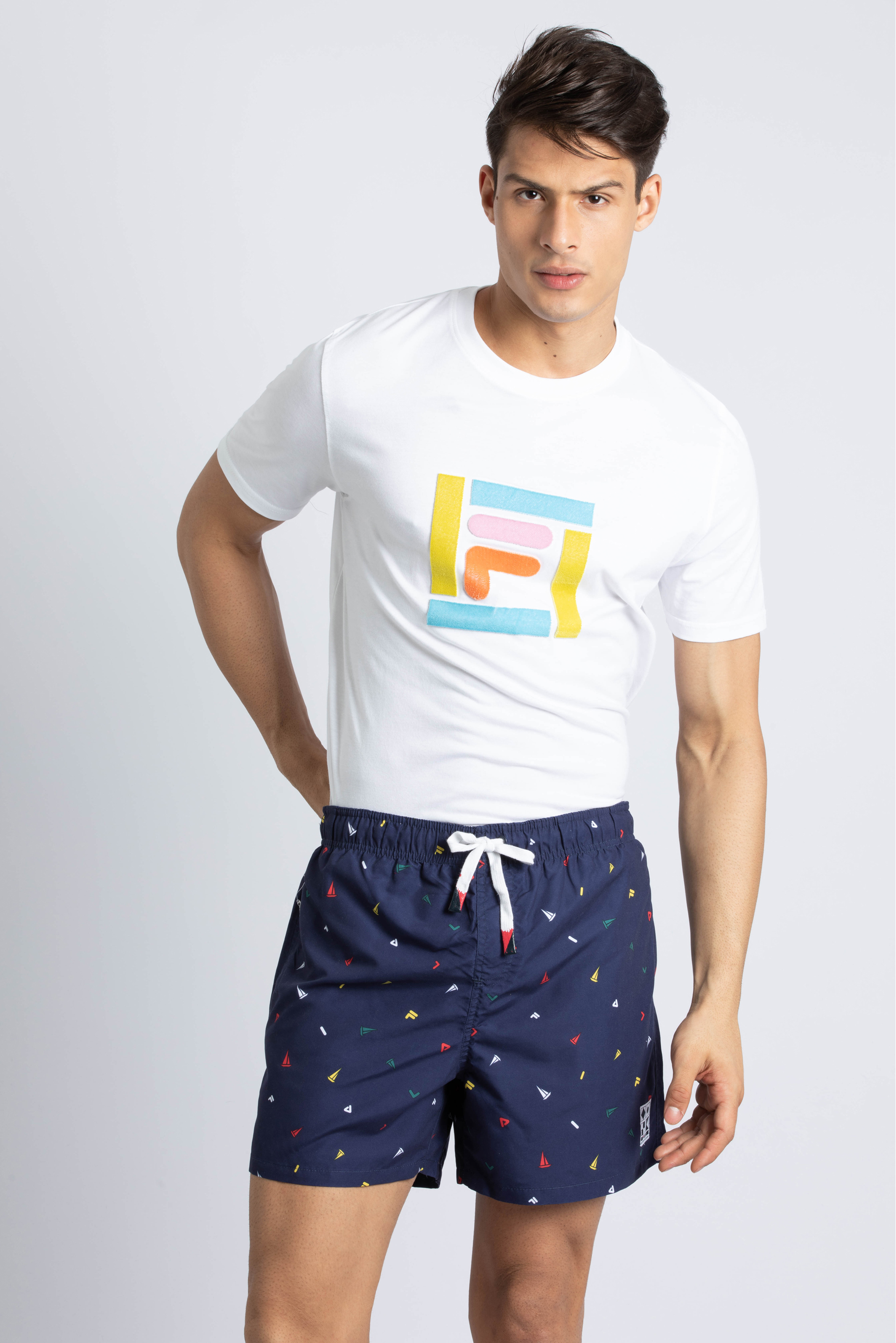 

FILA Albert Printed Swim Shorts