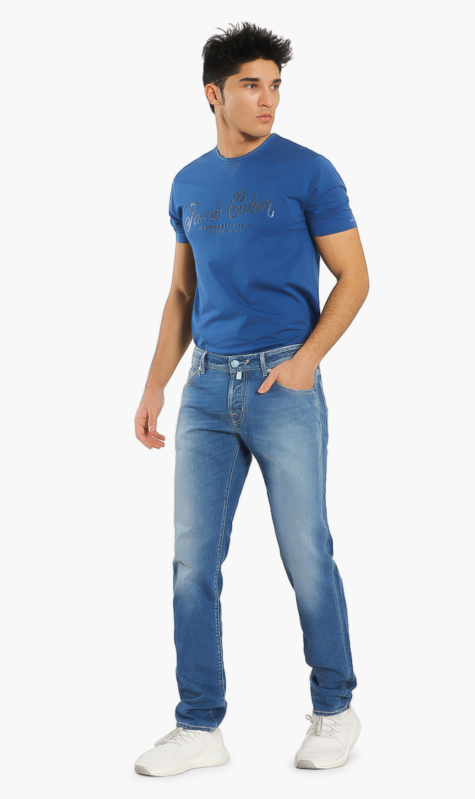 

Jacob Cohen Washed Tailored Jeans