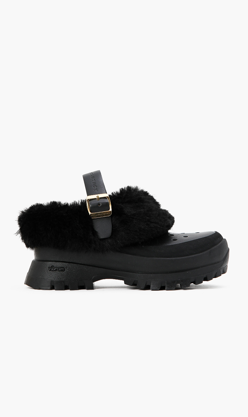 

Trace Fur-trimmed Mules