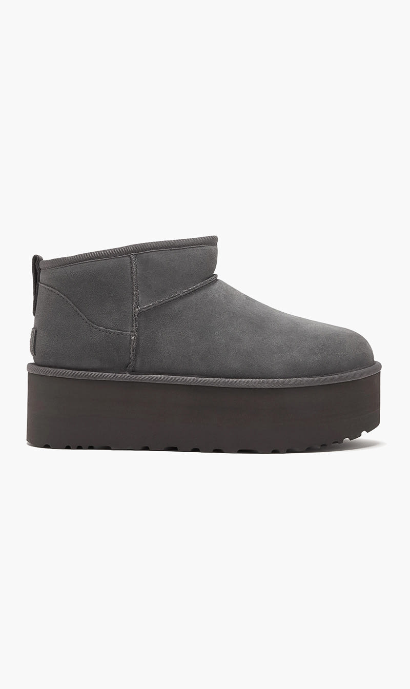 Grey W Classic Ultra Mini Platform for Women