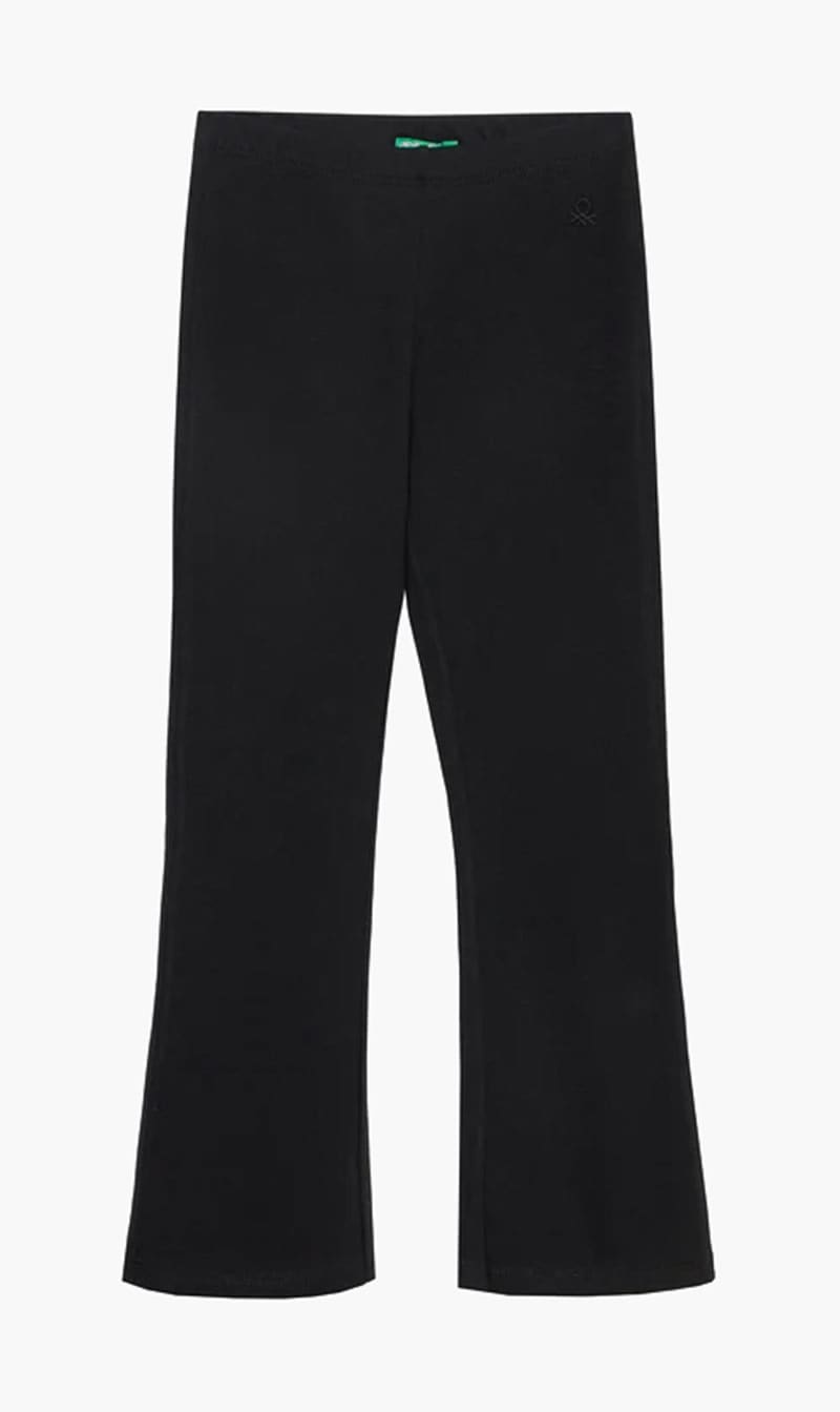 United Colors Of Benetton Black Slim Fit Leggings for Girls