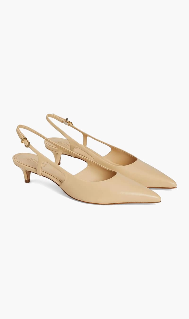 

Schutz Beige Calc Fsb Deluxe Nappa Natural Nibs for Women | The Deal Outlet