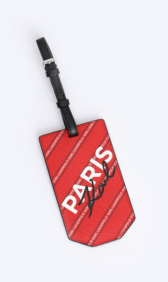

Karl Lagerfeld K/city Paris Bag Tag