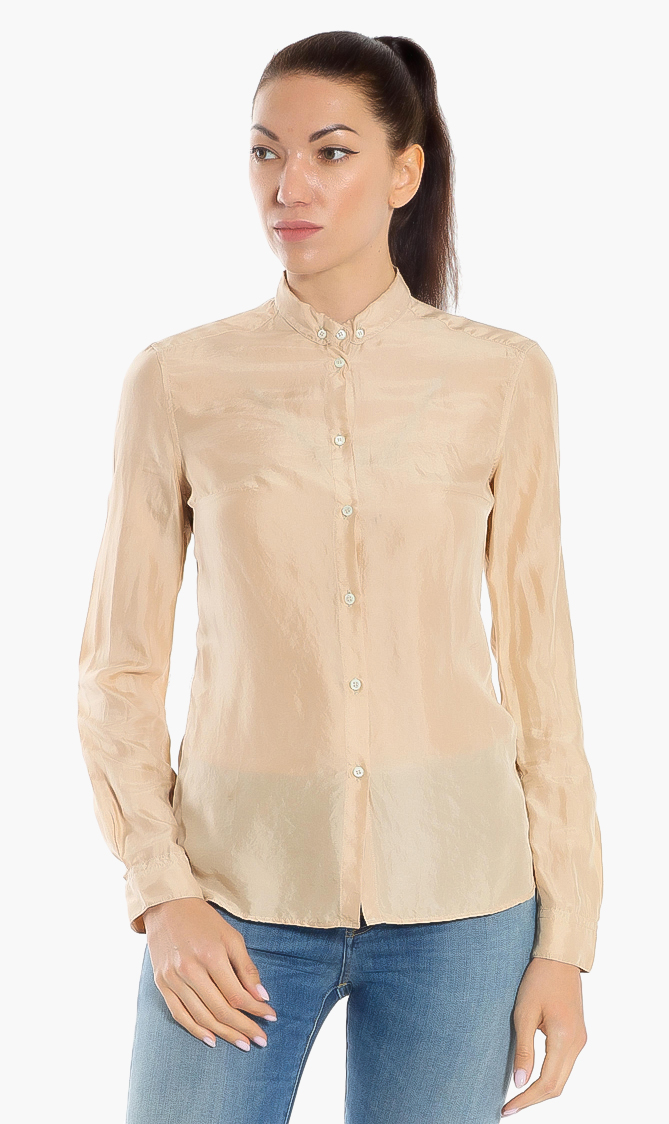 

Jacob Cohen Solid Silk Shirt