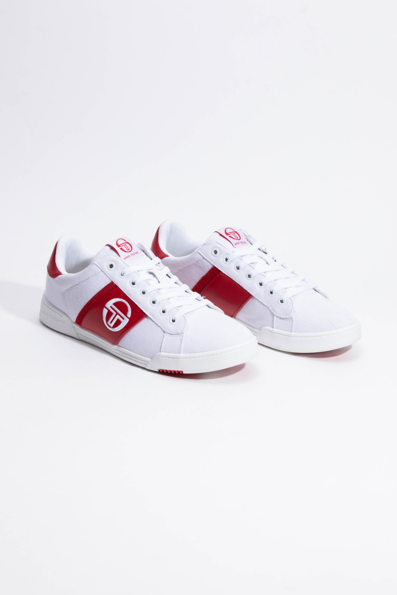 

Sergio Tacchini Parigi Classic Cvs White/red Sneakers