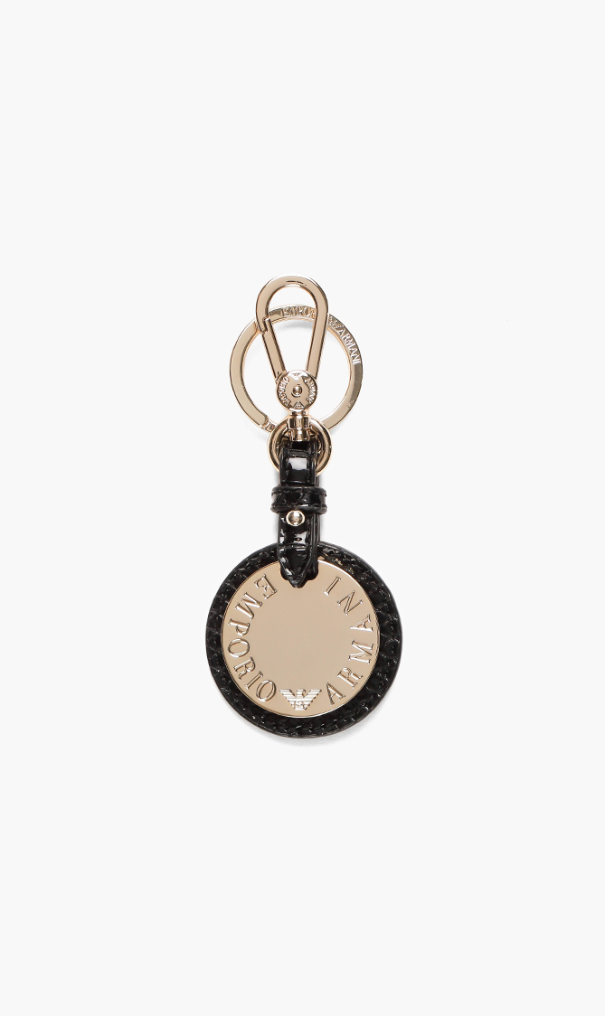 

Round Leather Key Ring