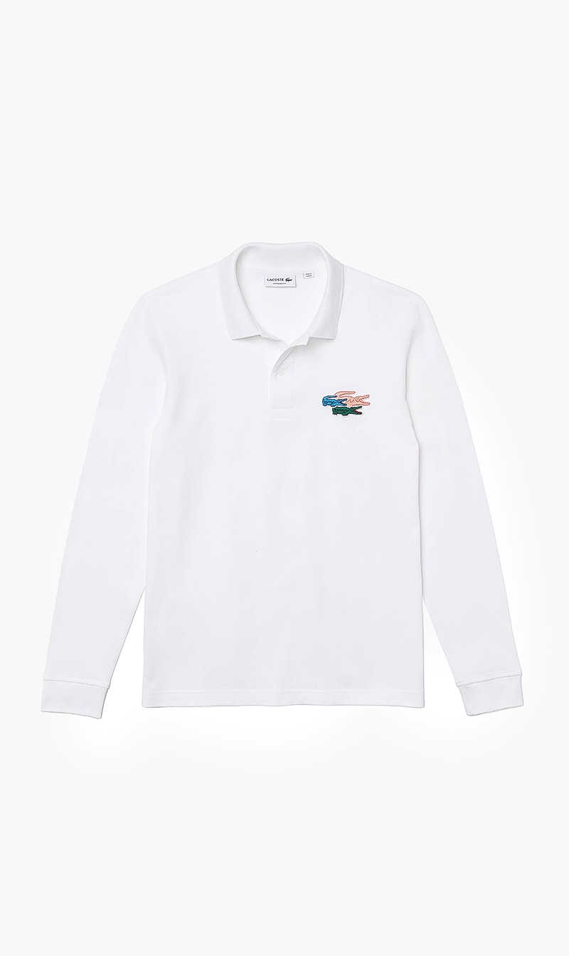

Regular Fit Organic Cotton Polo, White
