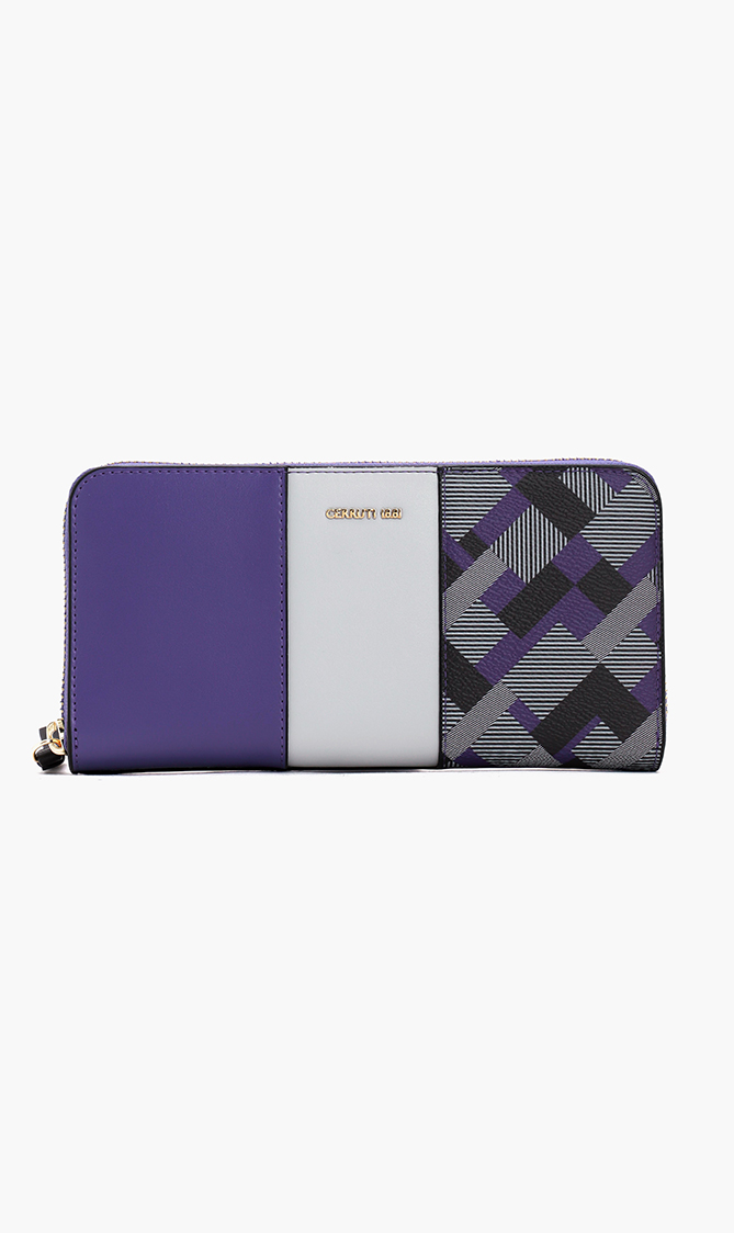 

Cerruti Frances Tartan Long Wallet