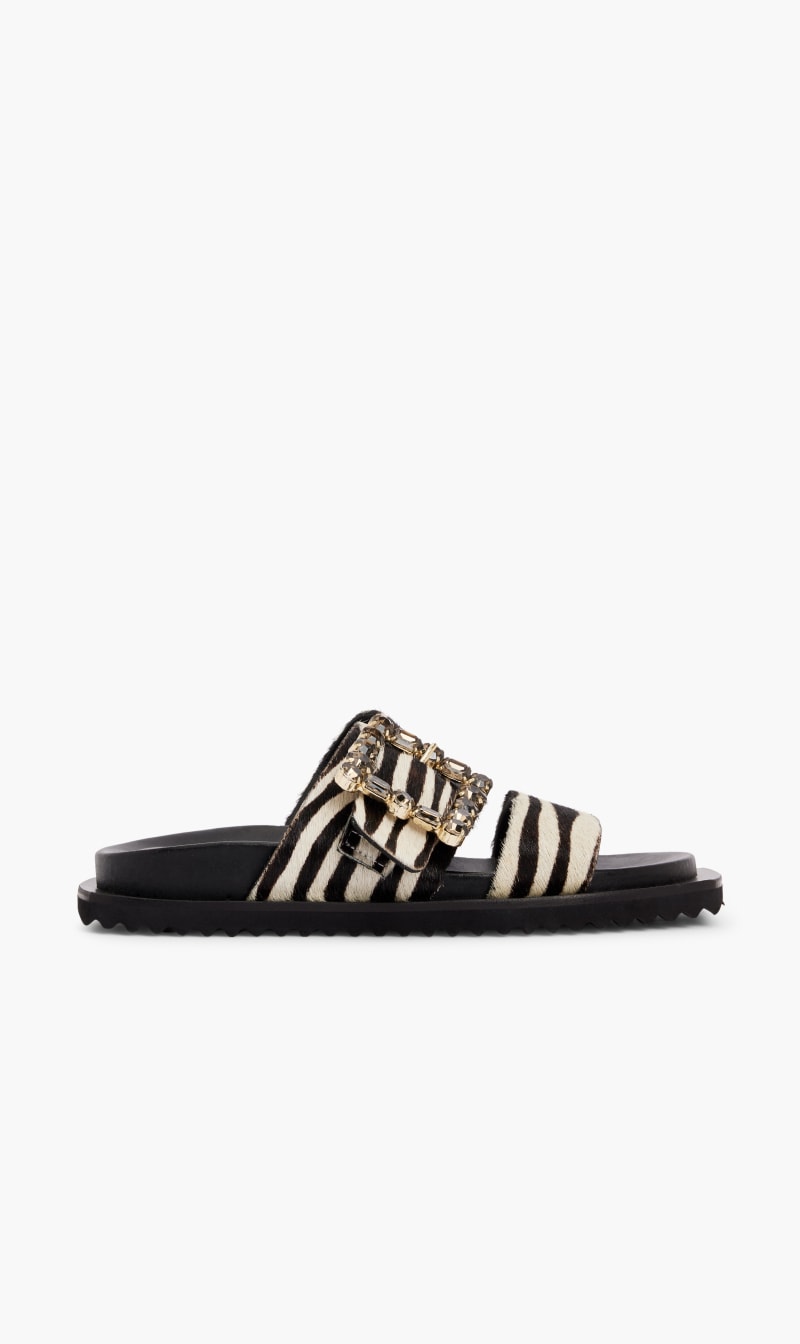 

Vicenza Gold Metallic Croc Sandals for Women | The Deal Outlet