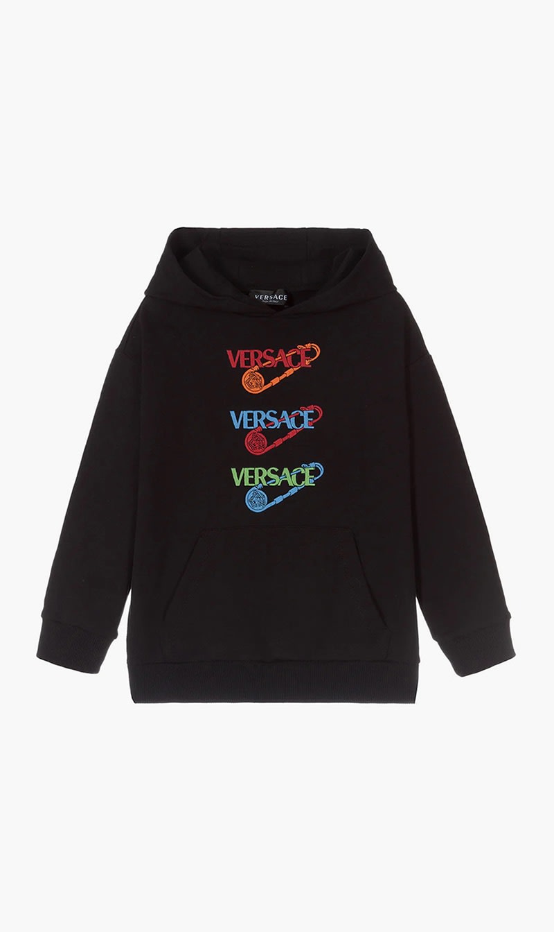

Versace Black Pins Hoodie for Boys | The Deal Outlet