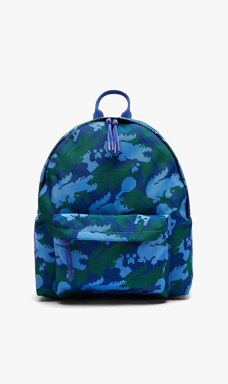 

Minecraft Print Canvas Backpack, Blue