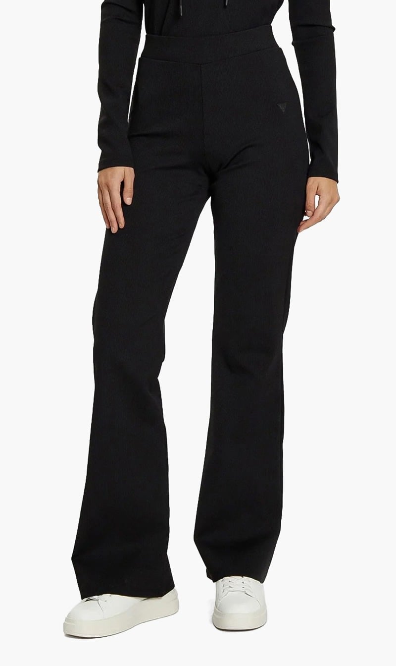 Guess Black Steffi Flare Pants for Women