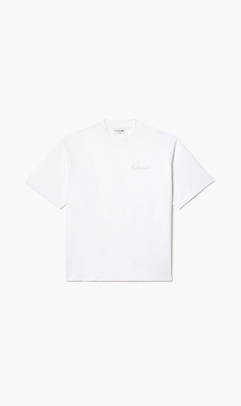 

Lacoste White Tee-shirt for Men | The Deal Outlet