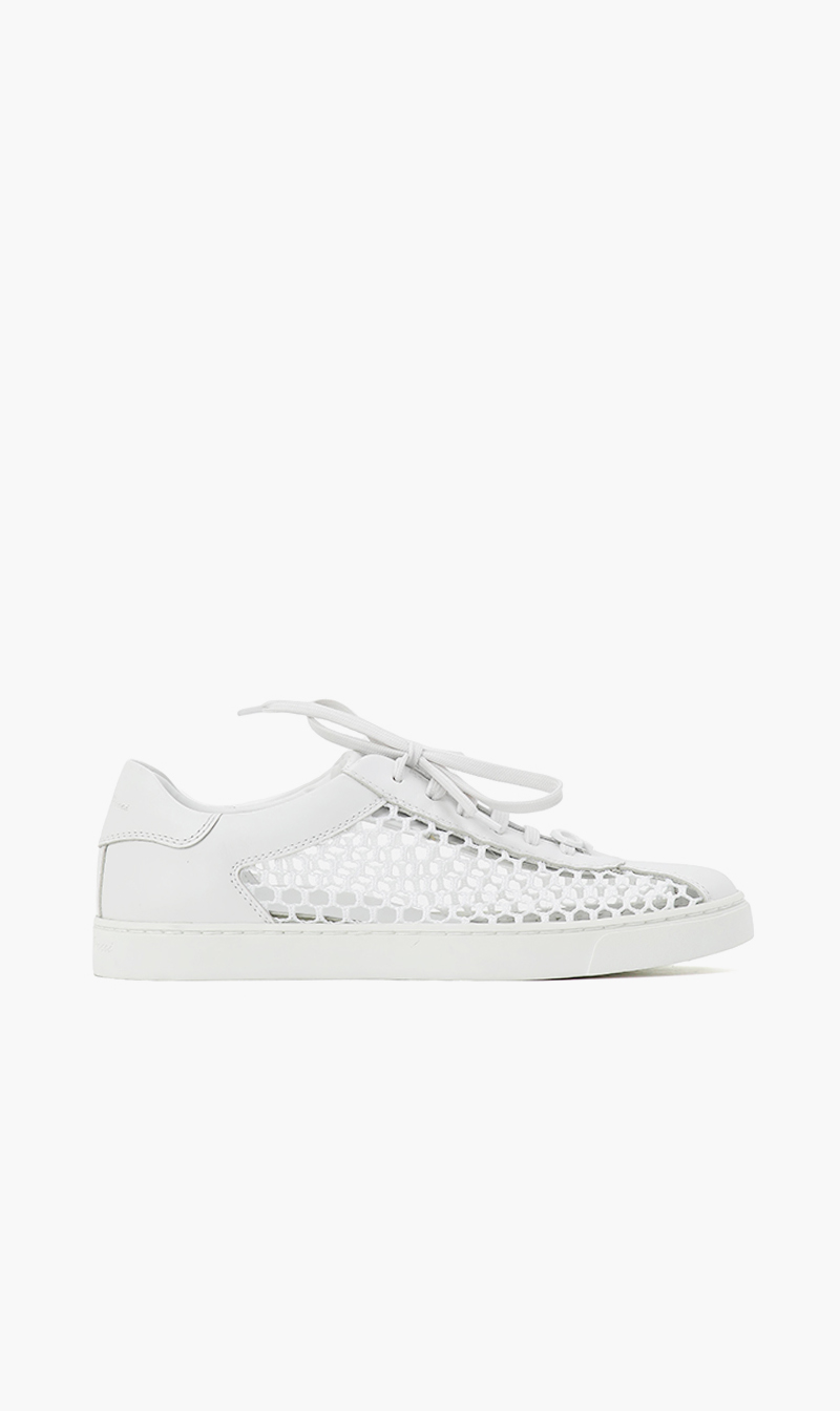 

Braided Sneaker, White