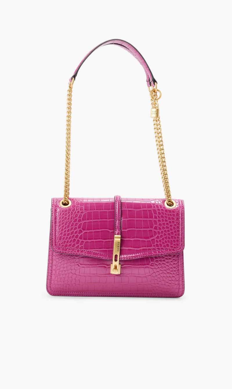 

Guess Pink James Convertible Xbody Flap for Women | The Deal Outlet