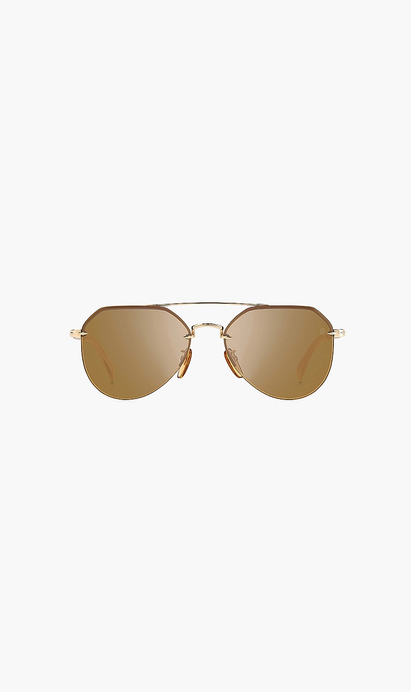 

David beckham half rim sunglasses | the deal outlet