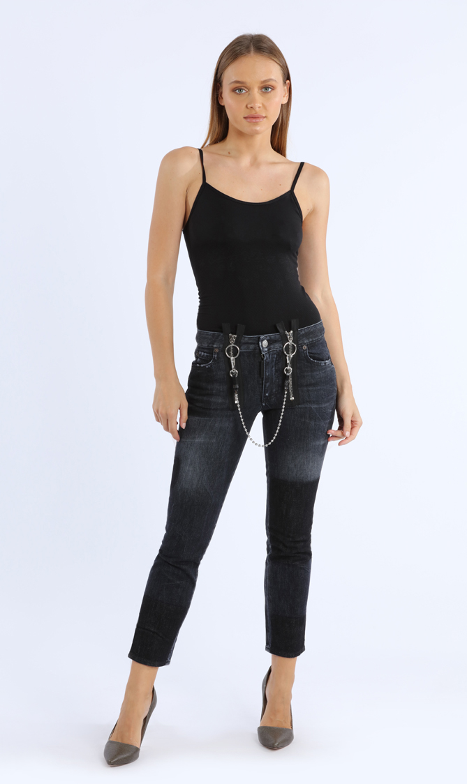 

Dsquared2 Black Cotton Jeans