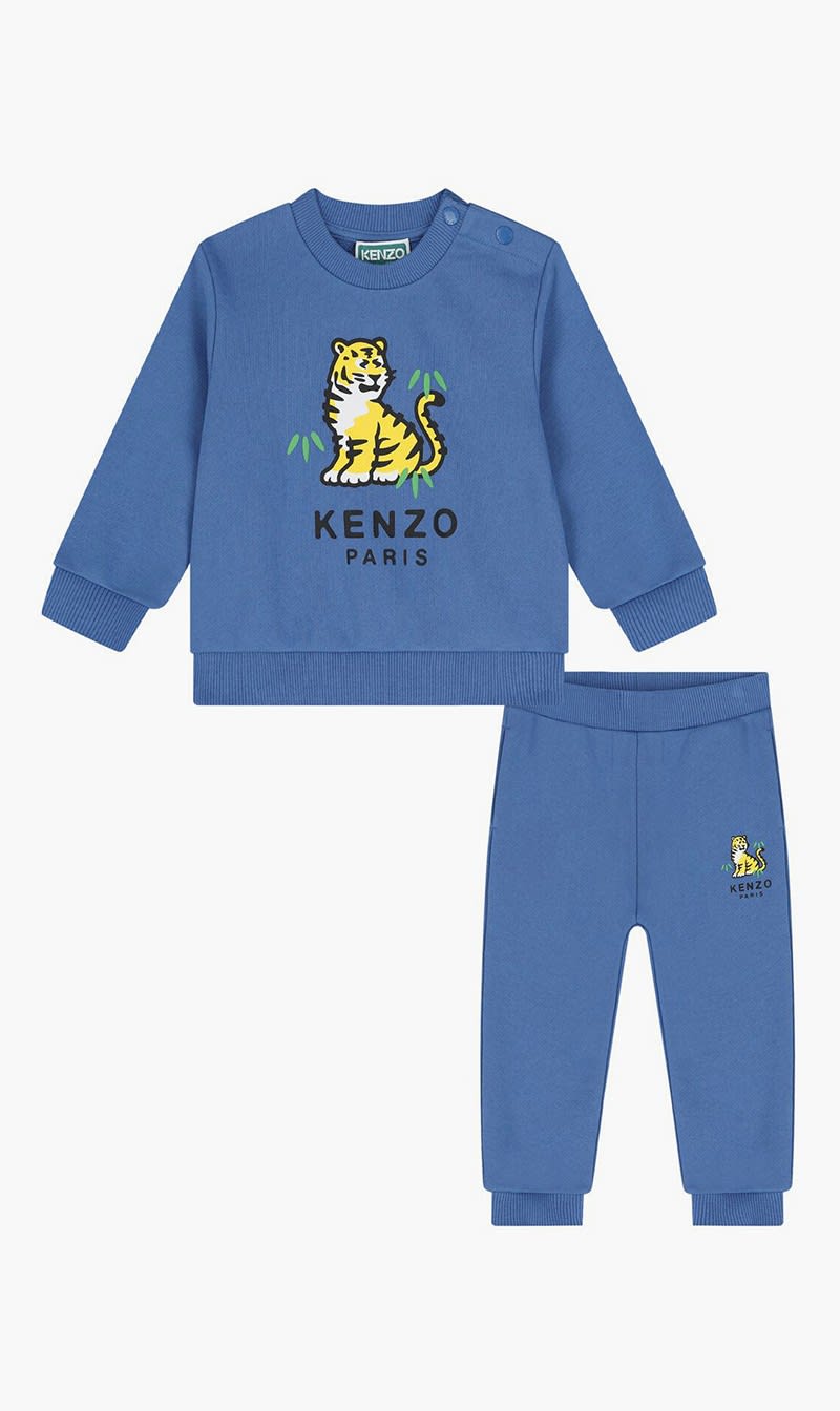 

Kenzo Blue Jogging Suit | The Deal Outlet