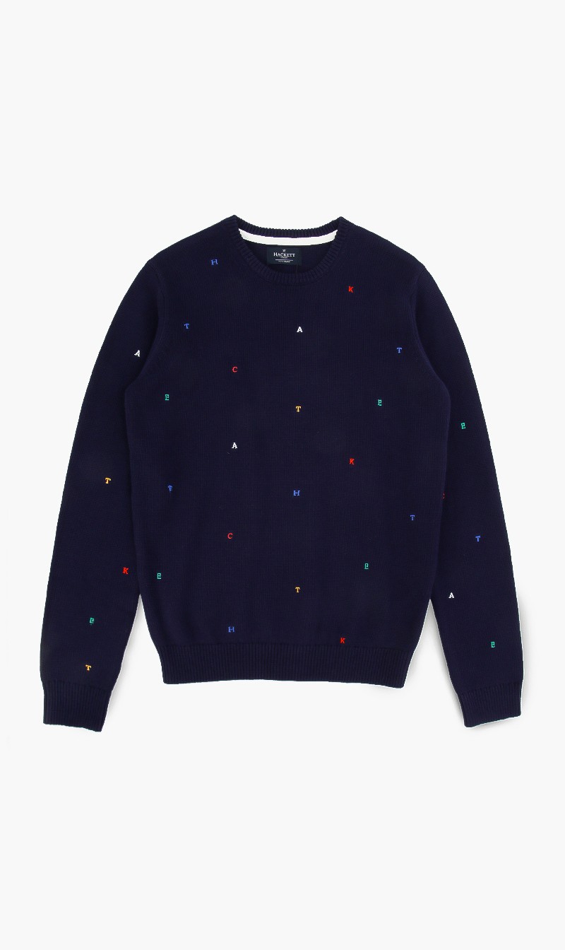 

Hackett london all over print sweatshirt | the deal outlet, Blue