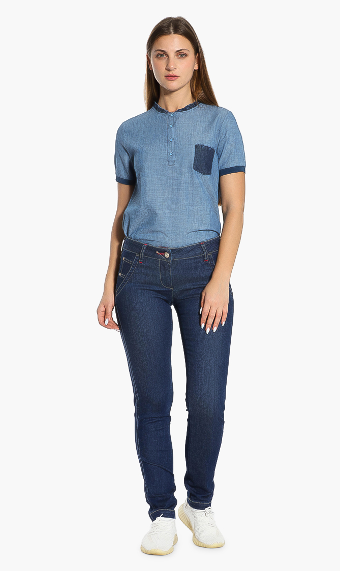 

Chloe Tailored Jeans, Blue