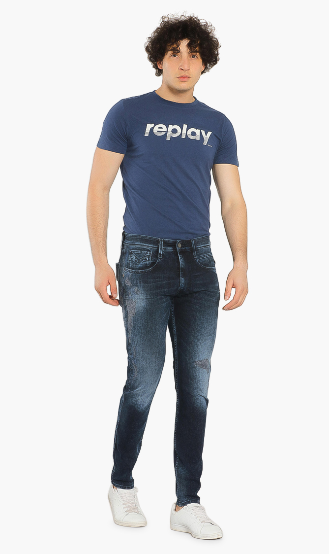 

Bronny Stretch Jeans, Blue