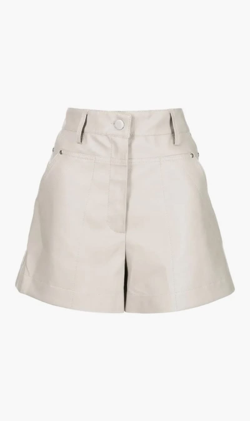 

Stella Mc Cartney Grey High Waist Shorts for Women | The Deal Outlet