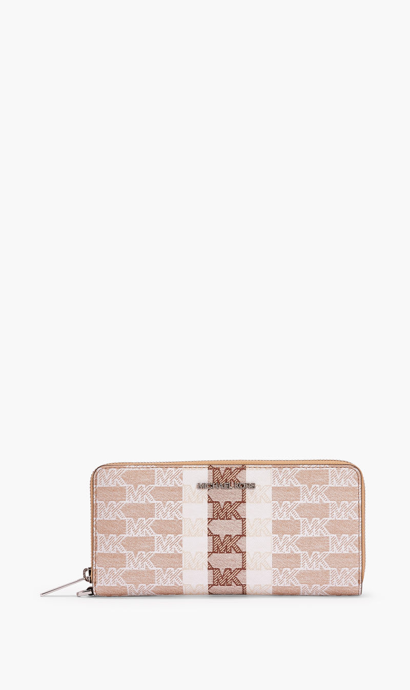 

Michael Kors Brown Jet Set Travel Lg Trvl Continental for Women | The Deal Outlet