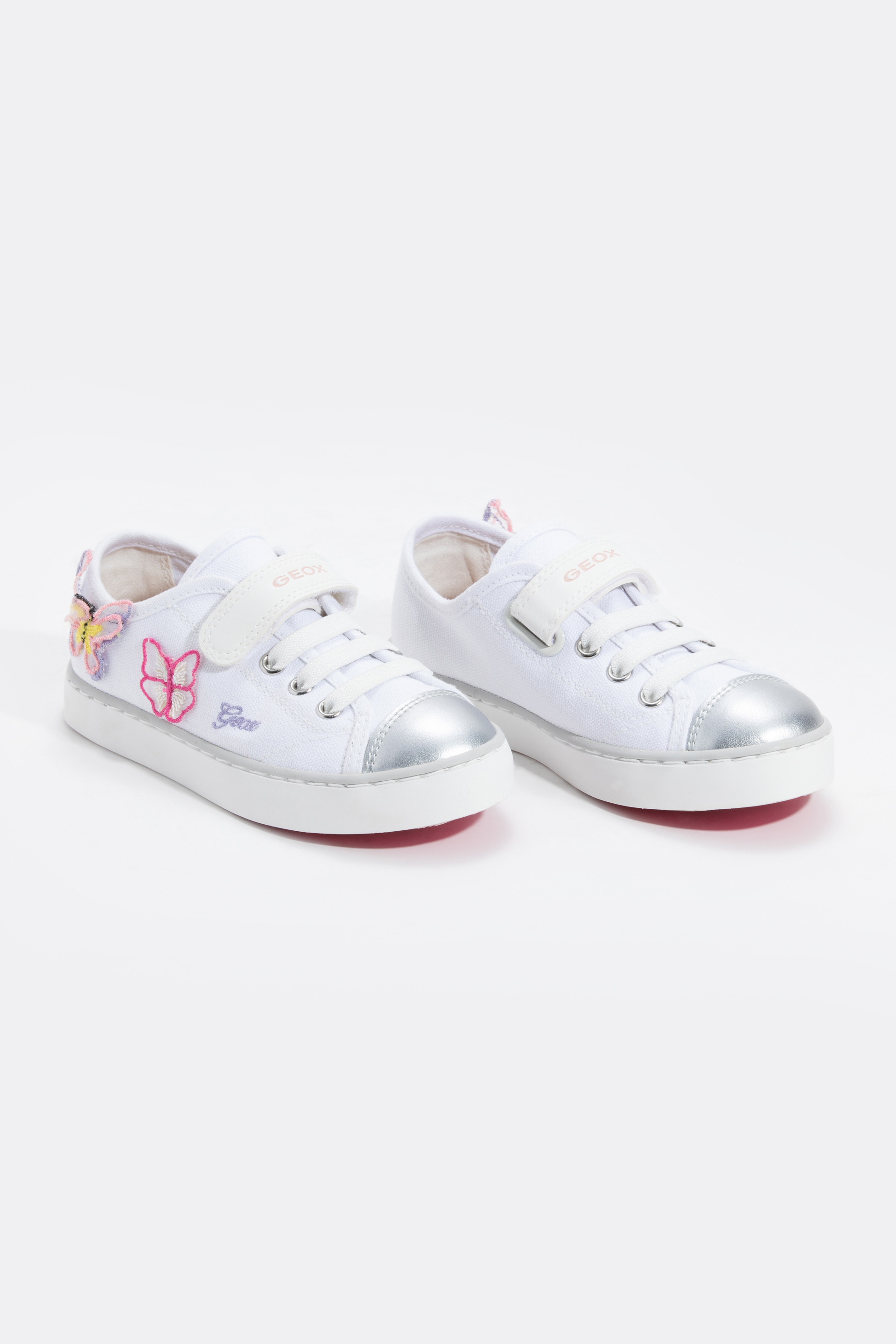 

Geox J Ciak Embroidered Patch Sneakers