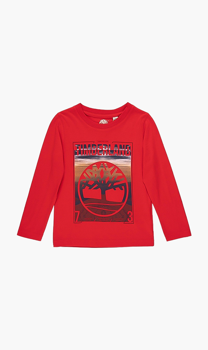 

Timberland Printed Long Sleeves T-shirt