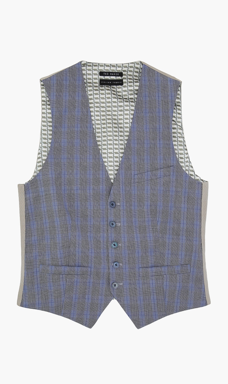 

Striped Button Waistcoat