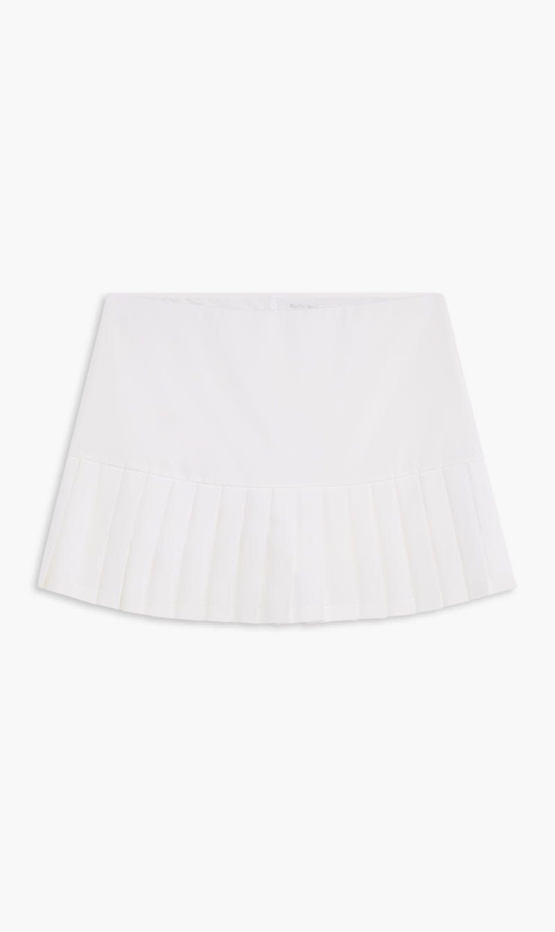

Tory Burch White Tory Sport Pleated Hem Tennis Skirt for Women | The Deal Outlet