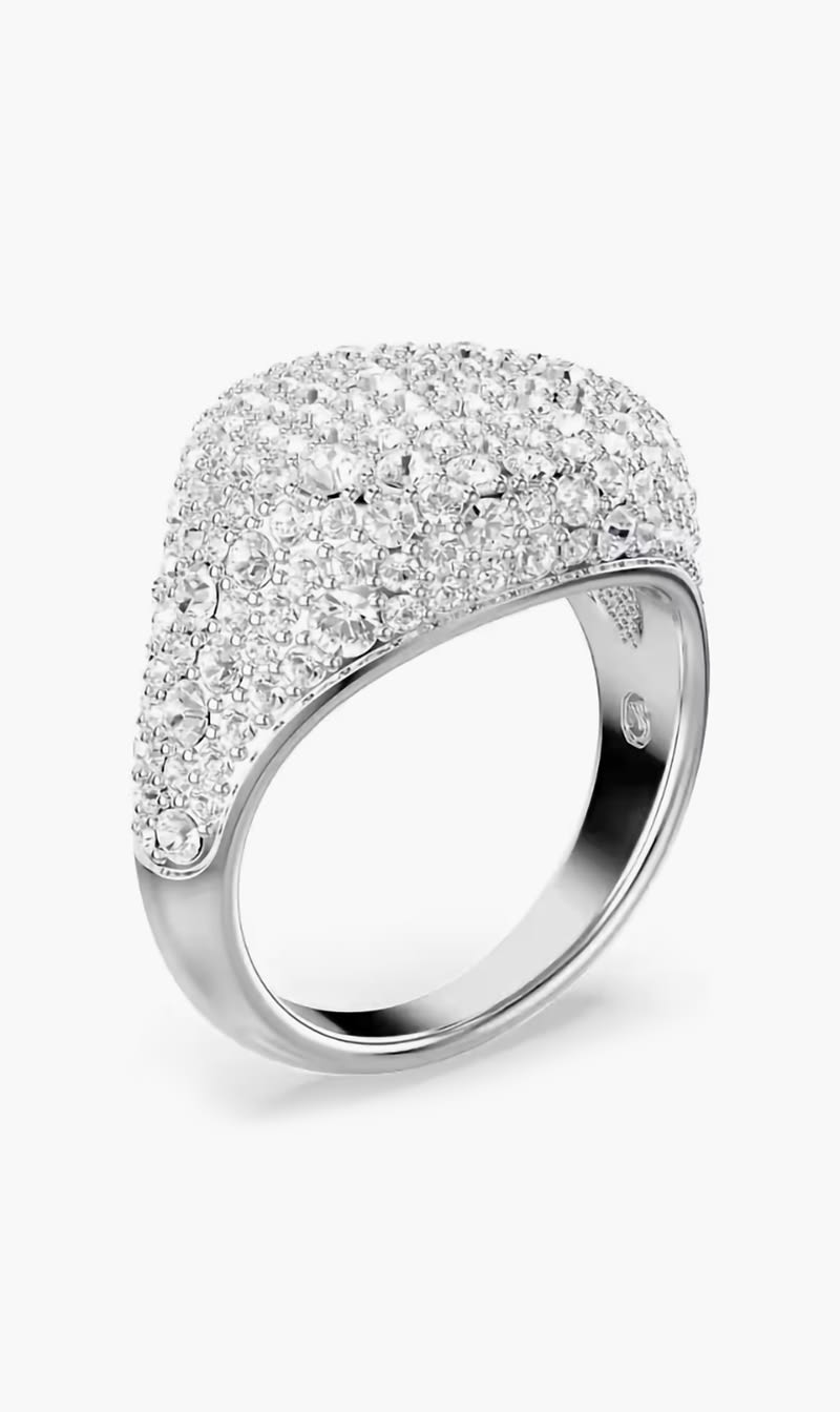

Swarovski Silver Meteora Cocktail Ring for Women | The Deal Outlet