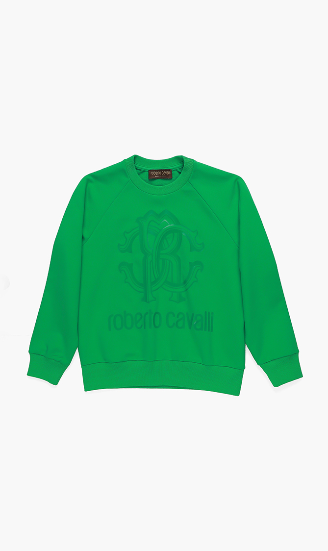 

Roberto Cavalli Monogram Jersey Sweatshirt