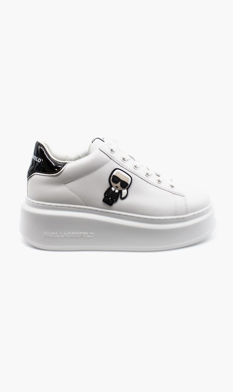 

Karl Lagerfeld White Anakapri Sneakers for Women | The Deal Outlet