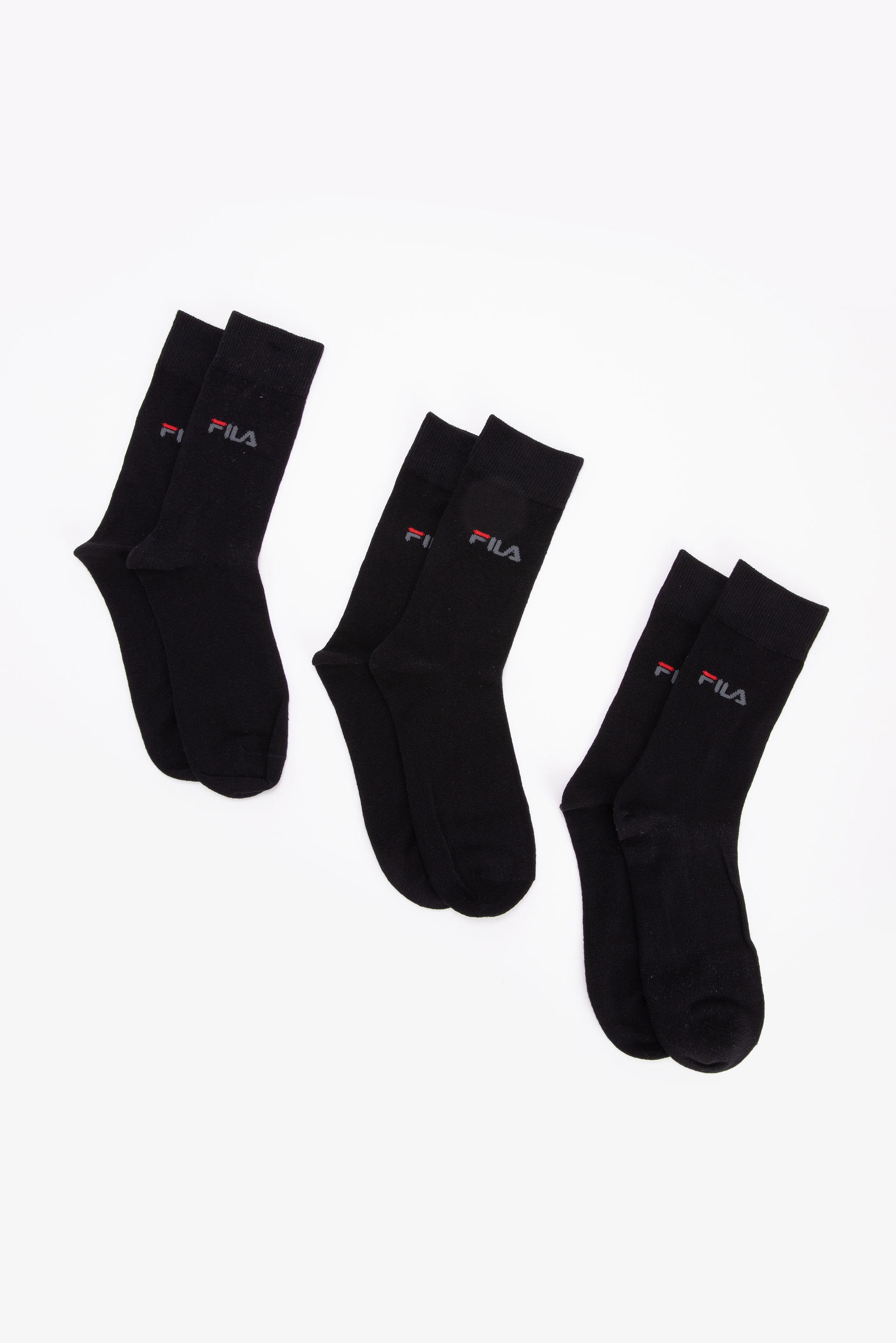 

Fila 3 Pack Crew Length Socks