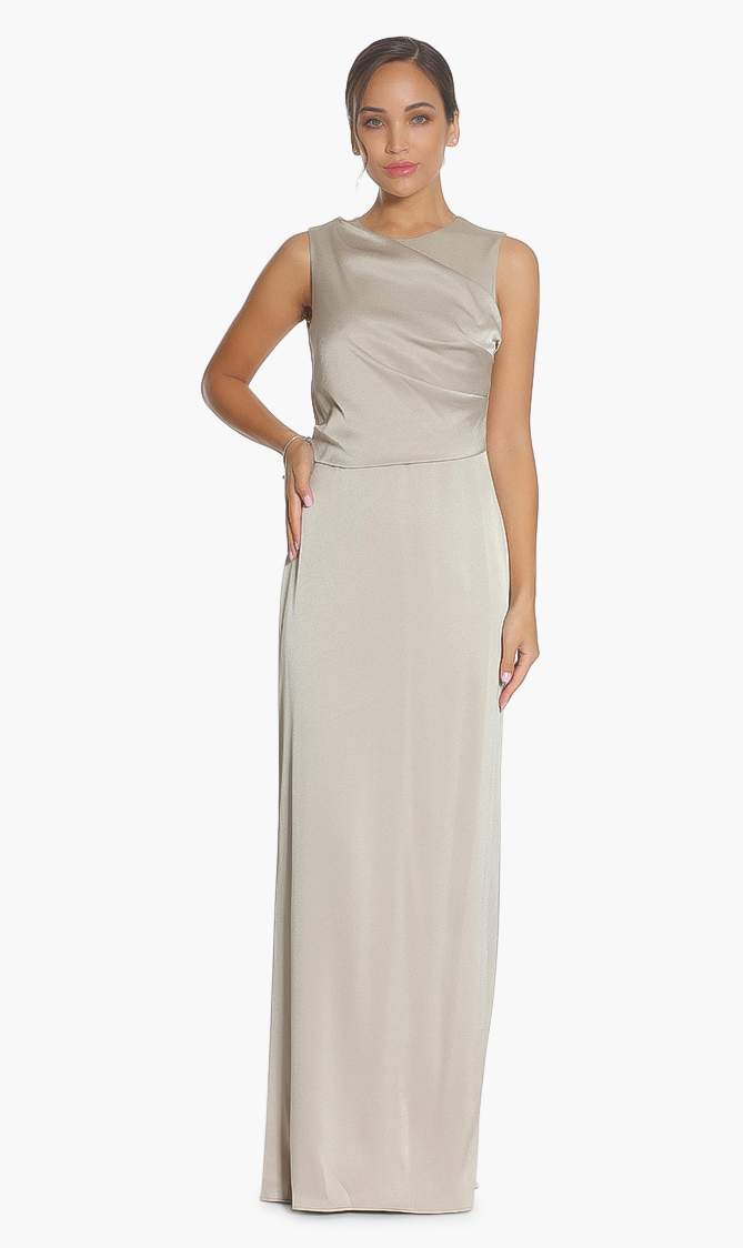 

Paule Ka Drape Sleeveless Dress