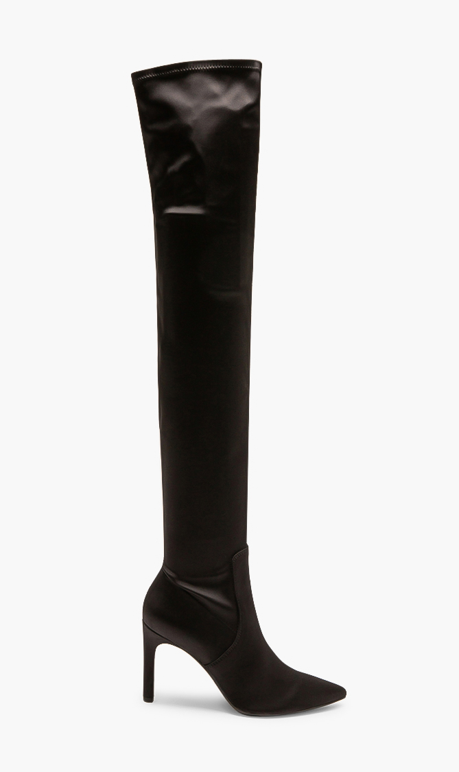 

Geox Faviola Satin Thigh High Boots