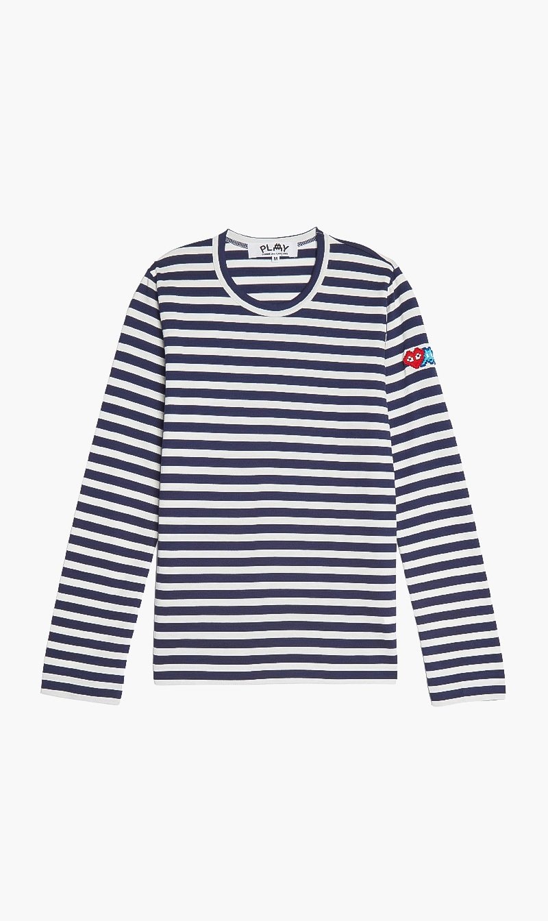 

Play Mini Heart Long Sleeved T-shirt, Blue