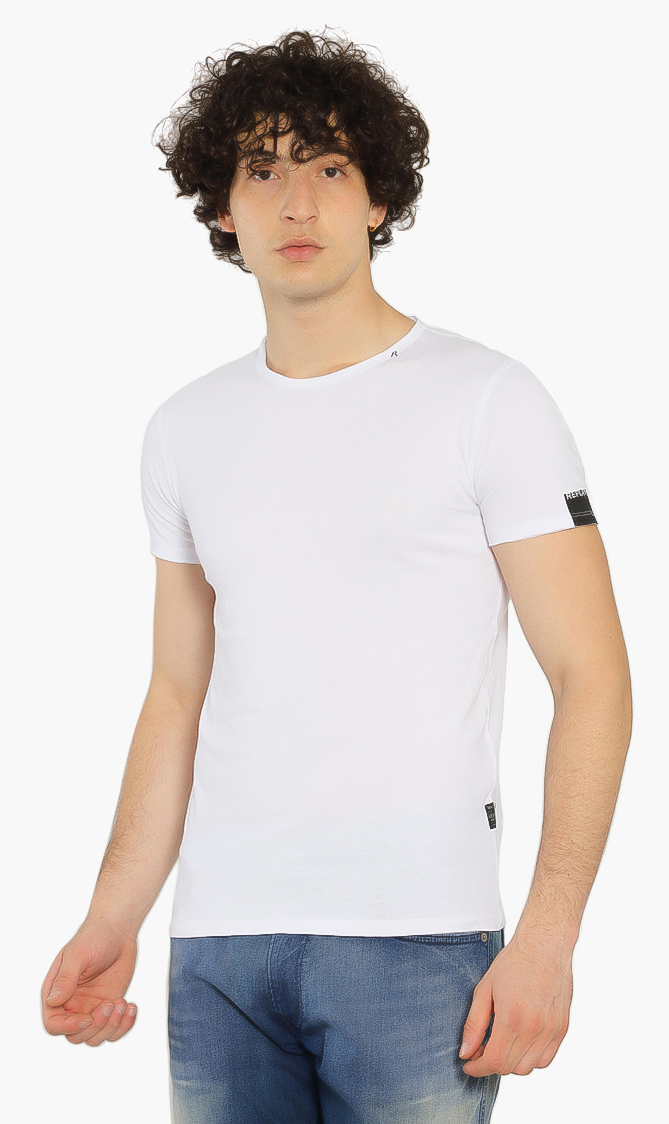 

Replay Solid Cotton T-shirt