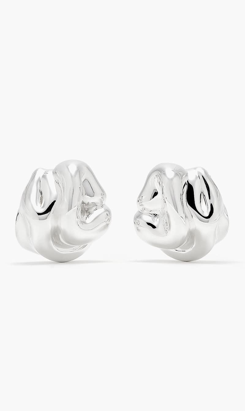 Completedworks Silver Knoll Earrings for Women