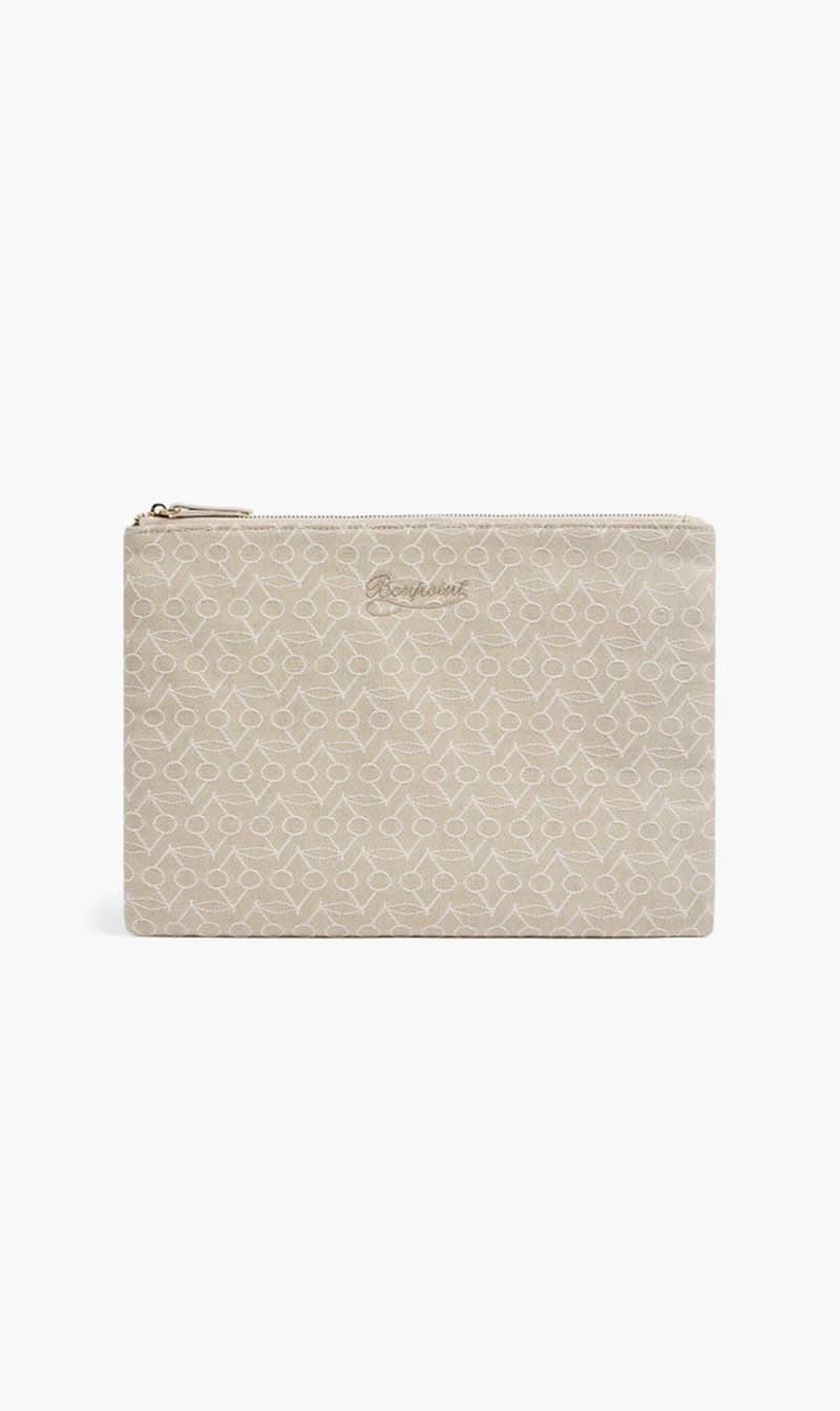 

Bonpoint Beige Pochette Daya L Iconiqu | The Deal Outlet