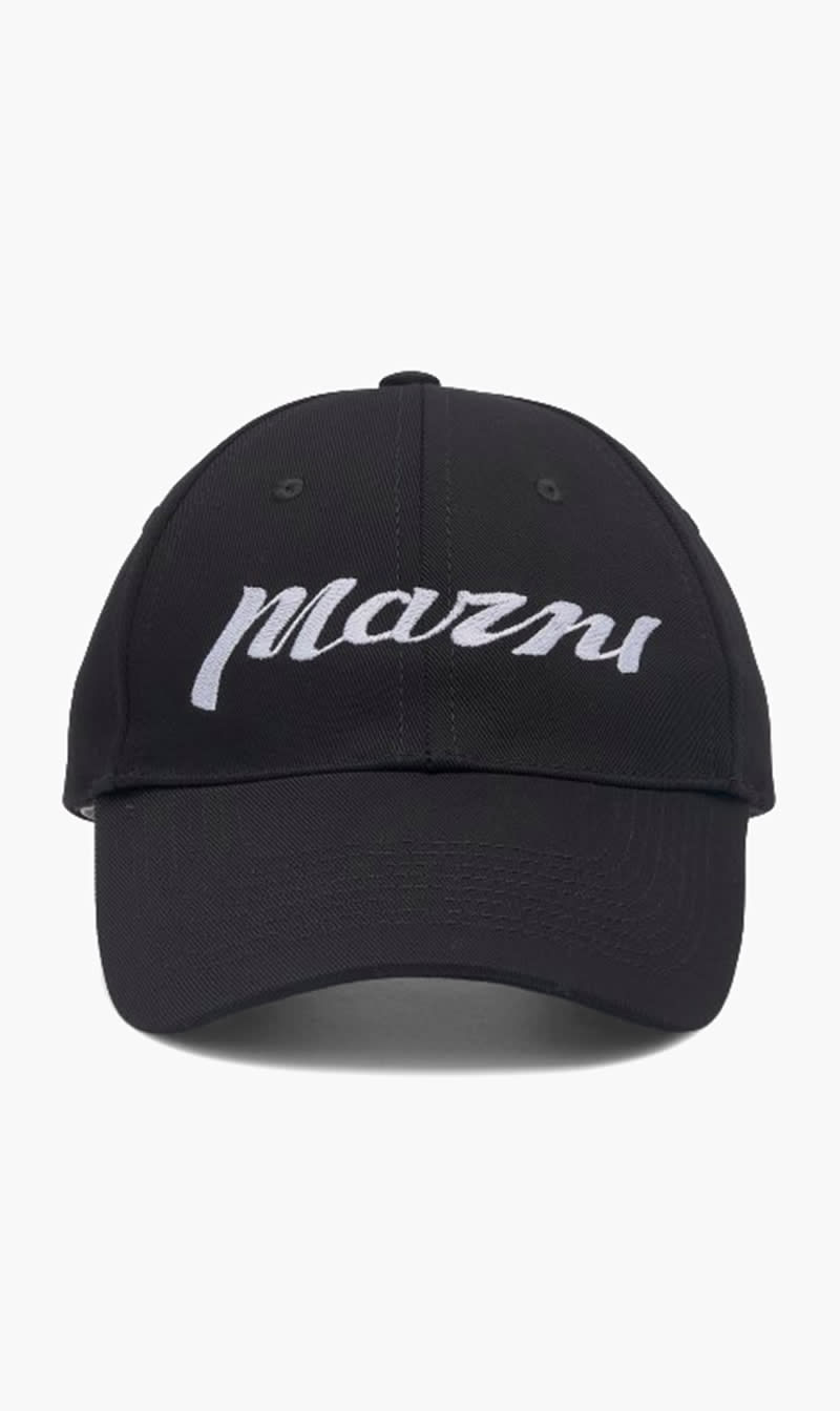 

Marni Black Canvas Baseball Cap for Men | The Deal Outlet